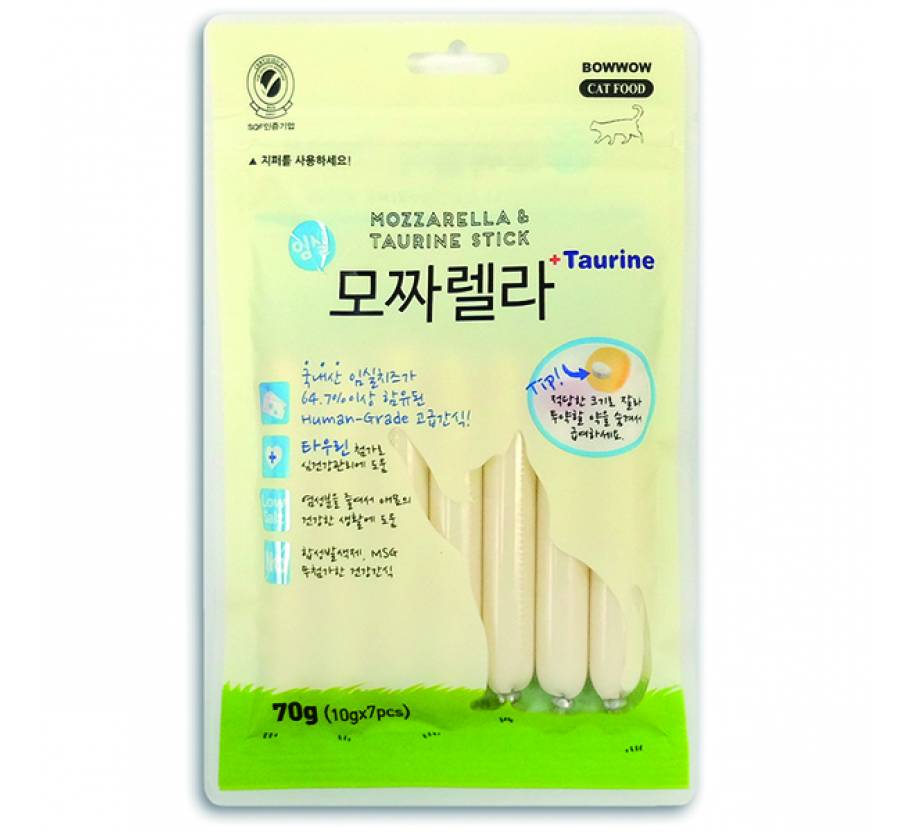 Bow Wow Mozzarella & Taurine Stick (70g)