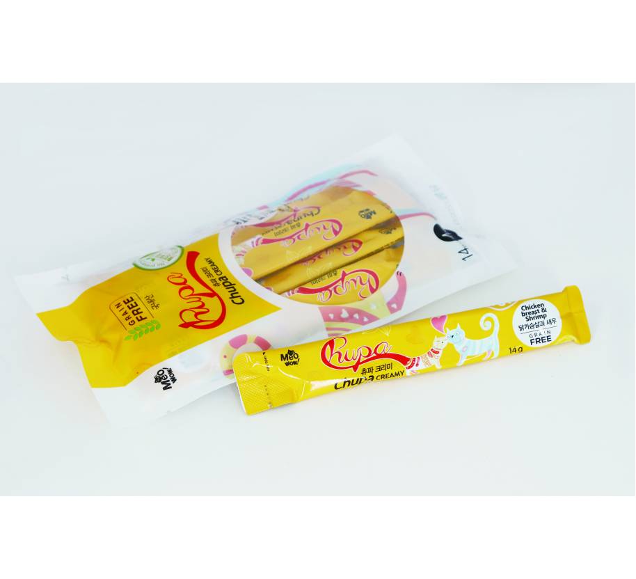 Bow Wow Chicken Breast & Shrimp (4 x 14g)