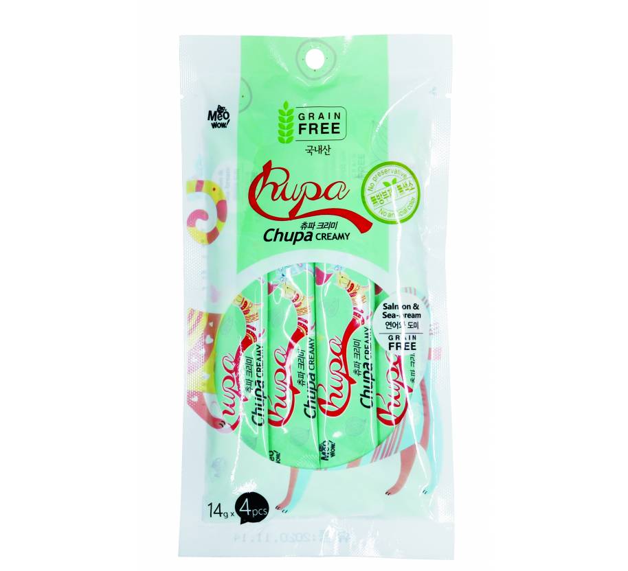 Bow Wow Salmon & Sea Bream (4 x 14g)