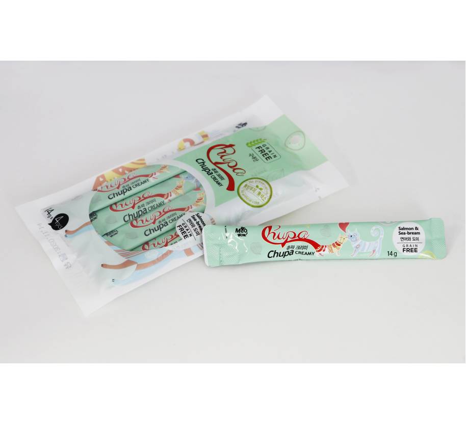 Bow Wow Salmon & Sea Bream (4 x 14g)