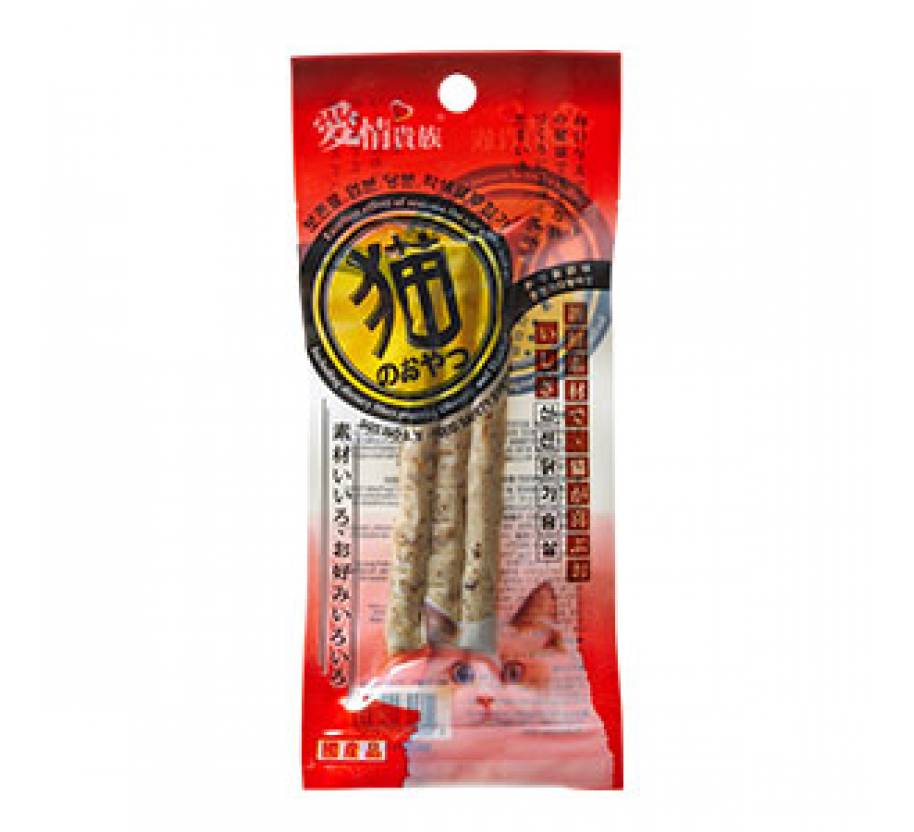 Bow Wow Cat Chicken + Katsuobushi Jerky (3p)