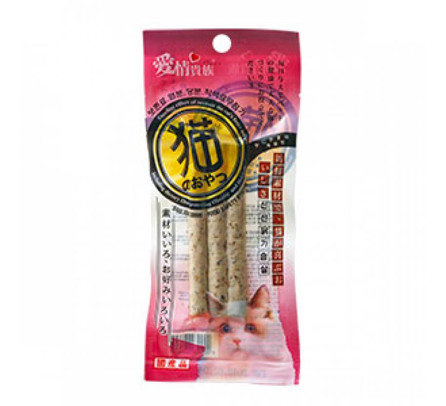Bow Wow Cat Chicken + Crab Jerky (3p)