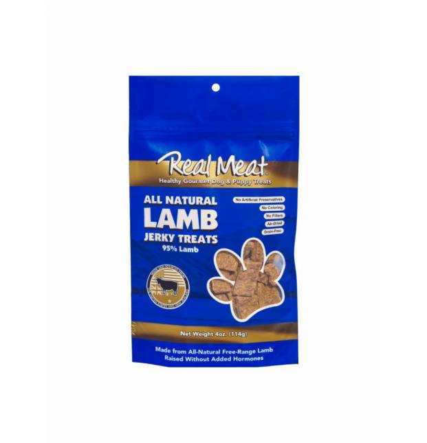 Real Meat (Dog)- Lamb Jerky 4oz